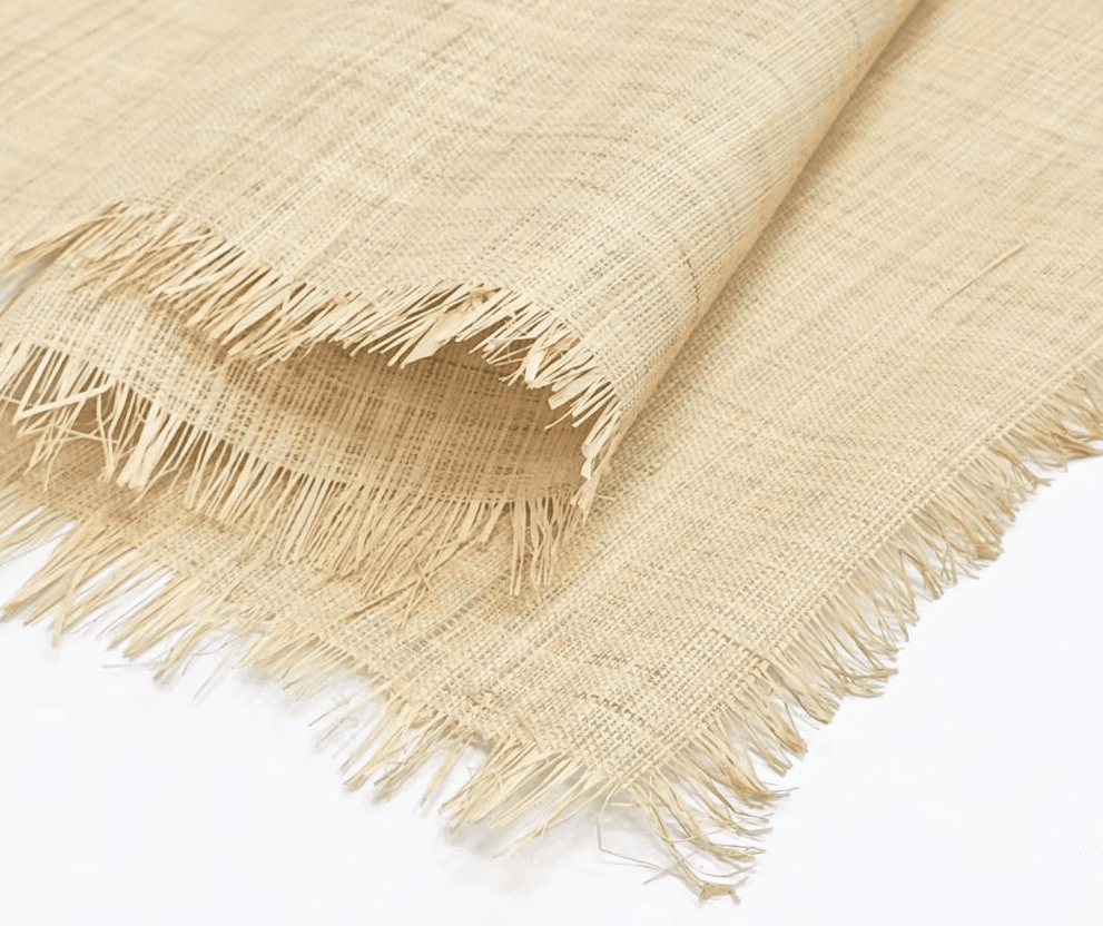 Raw raffia fibre
